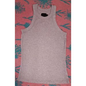 Wsly womens small cropped tank top light purple